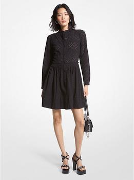 商品Michael Kors | Eyelet Cotton Shirtdress,商家Michael Kors,价格¥561图片