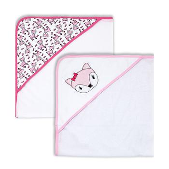商品Jesse & Lulu | Baby Girls Fawn Hooded Towel, 2 Piece Set,商家Macy's,价格¥169图片