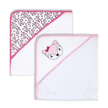 Jesse & Lulu | Baby Girls Fawn Hooded Towel, 2 Piece Set,商家Macy's,价格¥164