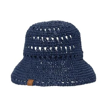 Lauren Ralph Lauren Paper Straw Crochet Bucket Hat