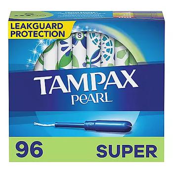 商品Tampax | 珍珠导管卫生棉条 96支装 大流量（9-12g）,商家Sam's Club,价格¥114图片