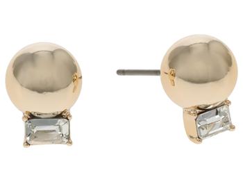 商品Stone Bead Stud Earrings图片
