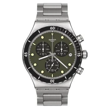 Swatch | Swatch Men's The June Green Dial Watch 7.9折