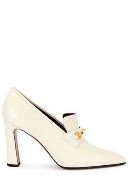 The Row真假, The Row | Lady Loafer 90 cream leather pumps商品图片 