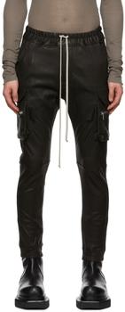 rick owens男裤, Rick Owens | Black Mastodon Leather Pants商品图片 额外8.5折, 额外八五折