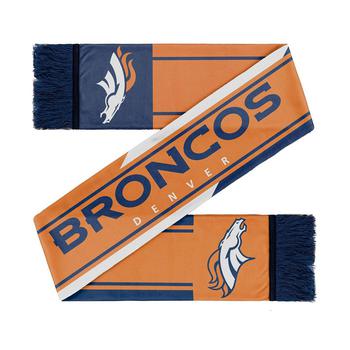 推荐Women's Denver Broncos Color Wave Wordmark Scarf商品