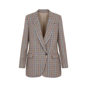 brunello cucinelli jacket, Brunello Cucinelli | BRUNELLO CUCINELLI  HOUNDSTOOTH PATTERN JACKET商品图片 7.6折