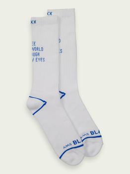 推荐Scotch & Soda Text Detail Socks商品