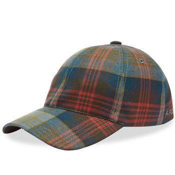 A.P.C. Charlie Check Wool Cap product img