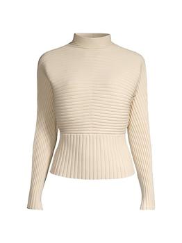 Tory Burch | Rib-Knit Pullover Sweater商品图片,