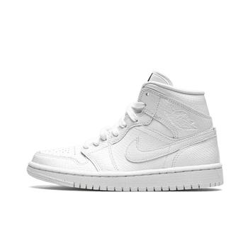 推荐Air Jordan 1 Mid White Snakeskin (W)商品