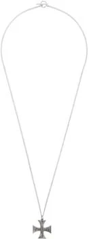 Enfants Riches Deprimes | Silver Cross Necklace,商家SSENSE,价格¥3055