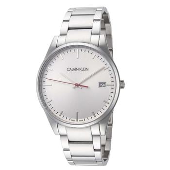 ck手表男评价, Calvin Klein | Calvin Klein Men's K4N2114Y Time 40mm Silver Dial Stainless Steel Watch商品图片 1.9折