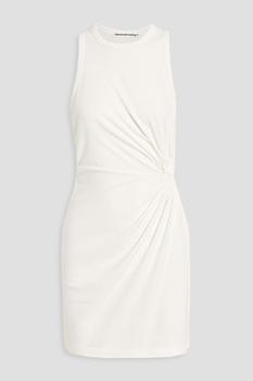 亚历山大·王精选, Alexander Wang | Twisted cotton-blend jersey mini dress商品图片 4.4折