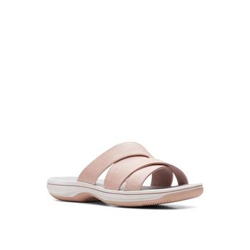 Clarks | Women's Cloudsteppers Breeze Groveh Slide Sandals商品图片,