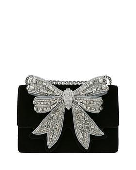 Kurt Geiger | Shoreditch Small Rhinestone Bow Crossbody商品图片,