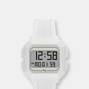 商品Puma | Puma Men's Remix P5018 White Polyurethane Quartz Fashion Watch ONE SIZE,商家Verishop,价格¥488图片