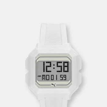 推荐Puma Men's Remix P5018 White Polyurethane Quartz Fashion Watch ONE SIZE商品