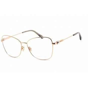 ��推荐Jimmy Choo Women's Eyeglasses - Rose Gold Stainless Steel Cat Eye | JC 304 0000 00商品