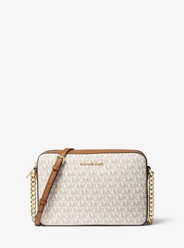 Jet Set Large Printed Logo Crossbody Bag