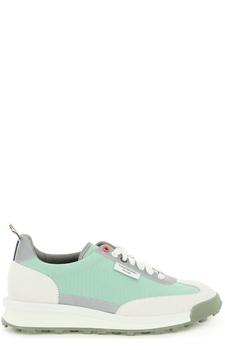 thom browne鞋低帮鞋, Thom Browne | Thom Browne Color-Block Low-Top Sneakers商品图片 9.5折