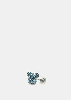 商品Medicom | Medicom Toy Blue Swarovski Crystal Ring,商家NOBLEMARS,价格¥1665图片
