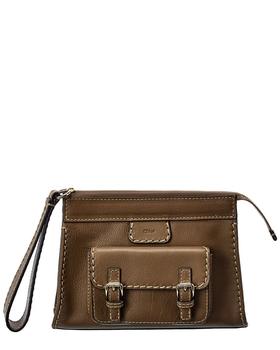 chloe tote真假, Chloé | Chloe Edith Small Leather Pouch商品图片 7.8折