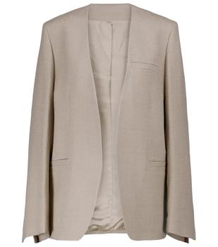 product Wool-blend twill blazer image