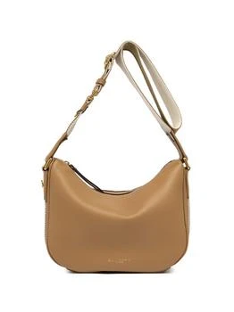 GIANNI CHIARINI | Armonia Nude Leather Shoulder Bag 