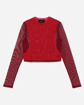 推荐Teyana Taylor WMNS Longsleeve Mesh Top Red商品