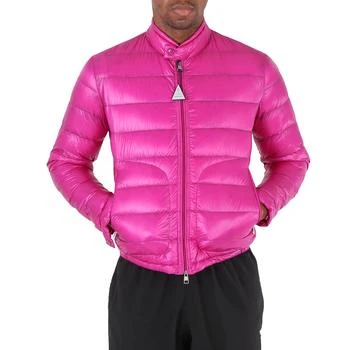 推荐Moncler Men's Acorus Padded Jacket in Dark Pink, Brand Size 2 (Medium)商品