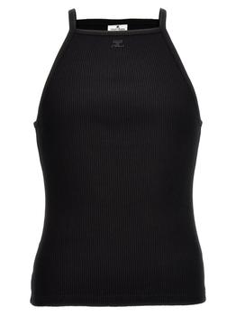 商品Courrèges | neckline 90s Ribs Tank Top,商家Italist,价格¥1726图片