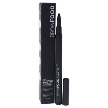 LashFood | LashFood W-C-12632 0.03 oz Eyebrow Pencil BrowFood 24H Tri Feather Charcoal for Women,商家Premium Outlets,价格¥149