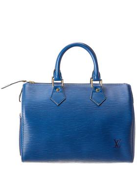lv女包皮箱, [二手商品] Louis Vuitton | Louis Vuitton Blue Epi Leather Speedy 25 (Authentic Pre-Owned)商品图片 