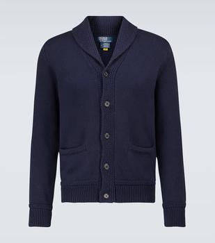 男装拉夫劳伦毛衣, Ralph Lauren | Long-sleeved cotton cardigan商品图片 3.9折
