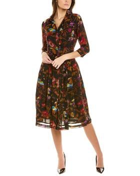 samantha sung, SAMANTHA SUNG | Samantha Sung Audrey 3 Wool Shirtdress商品图片 3.5折