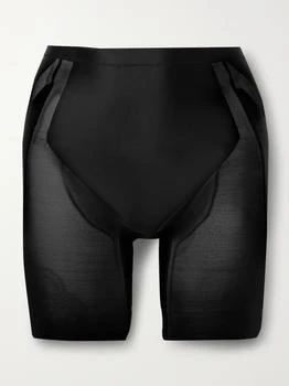 SPANX | Shaping 网布弹力缎布短裤,商家NET-A-PORTER,价格¥490