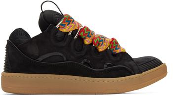 浪凡男鞋, Lanvin | Black Curb Sneakers商品图片 额外8.5折, 额外八五折