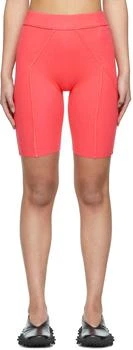 推荐Pink Ribbed Bike Shorts商品