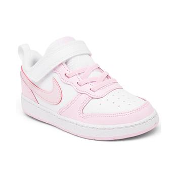 推荐Toddler Girls Court Borough Low 2 Stay-Put Closure Casual Sneakers from Finish Line商品