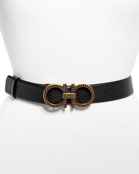 女装菲拉格慕腰带, Salvatore Ferragamo | Women's New Gancini Chain Belt商品图片 
