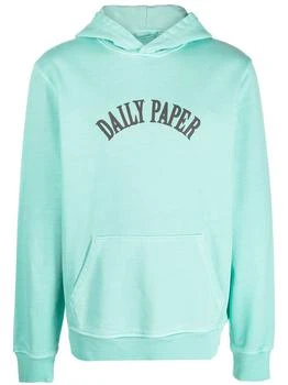 推荐DAILY PAPER CAPSULE - Logo Cotton Hoodie商品