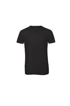 PRIVATE WHITE V.C., B&C | B&C Mens Favourite Triblend V-Neck T-Shirt (Black)商品图片 9折起