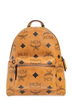 MCM | MCM All-Over Logo Printed Zipped Backpack 7.6折, 独家减免邮费