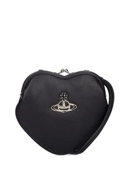 Vivienne Westwood | Belle Heart Faux Leather Shoulder Bag商品图片,额外7.5折, 额外七五折
