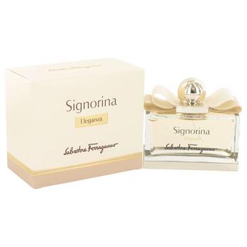 菲拉格慕香水, Salvatore Ferragamo | Salvatore Ferragamo 512531 Signorina Eleganza by Salvatore Ferragamo Eau De Parfum Spray 3.4 oz商品图片 8.5折