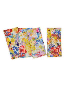 商品Tina Chen Designs | Florals Summer Garden 4-Piece Napkins Set,商家Saks Fifth Avenue,价格¥931图片