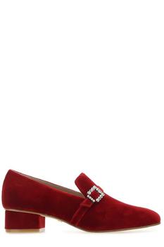 Stuart Weitzman鞋子, Stuart Weitzman | Stuart Weitzman Crystal-Embellished Strap Detail Pumps商品图片 7.6折