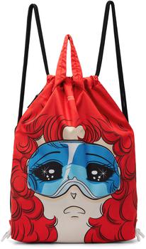 商品pushBUTTON | SSENSE Exclusive Red Goggles Girl Backpack,商家SSENSE,价格¥3048图片