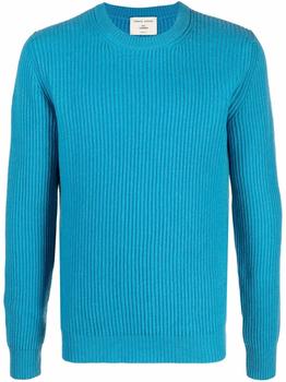 ROBERTO COLLINA, ROBERTO COLLINA | Roberto Collina Men's  Light Blue Wool Sweater商品图片 